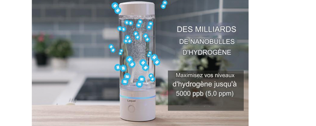 10 bienfaits de l'hydrogène moléculaire pour la santé